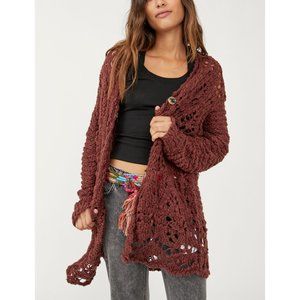 Free People Imelda Cardi / Rum Raisin